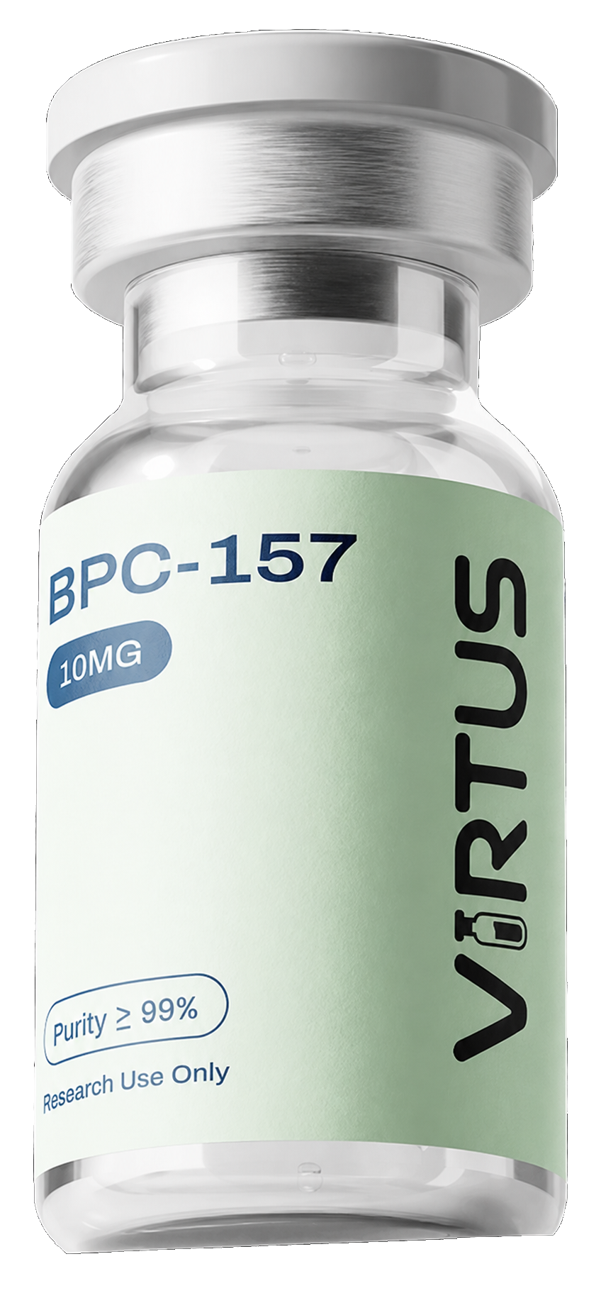 Research peptide vial